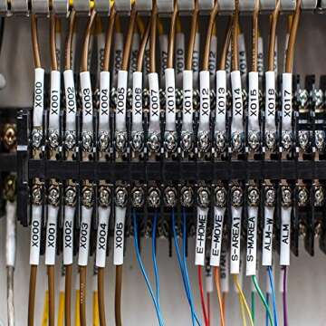 Aonomi Rhino 5200 Heat Shrink Tube Labels for DYMO 18053