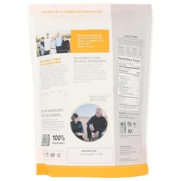 Nutritious Hot Cereal Rolled Oat USA - Organic & Crunchy 24oz