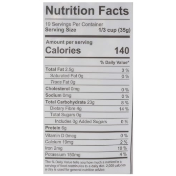 Nutritious Hot Cereal Rolled Oat USA - Organic & Crunchy 24oz