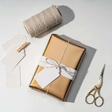 MAYPLUSS Luxury Black and Gold Gift Wrapping Paper