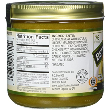 Better Than Bouillon Organic Roasted Chicken Base, Low Sodium