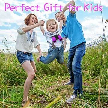 Scotamalone Kids Binoculars Shock Proof Toy Binoculars Set for Age 3-12 Years Old Boys Girls Bird Watching Educational Learning Hunting Hiking Birthday Presents