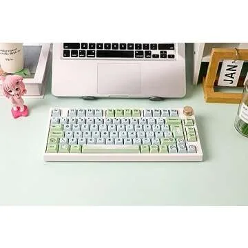 EPOMAKER Alice’s Adventure 156 Keys Cherry Profile PBT Dye Sublimation Keycaps Set for Mechanical Gaming Keyboard, Compatible with Cherry Gateron Kailh Otemu MX Structure