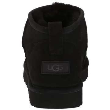 UGG Women's Classic Ultra Mini Boot in Black for Comfort and Style