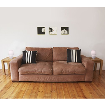 Mini Ceramic Globe Table Lamp 2 Pack Set Off-White Elegant