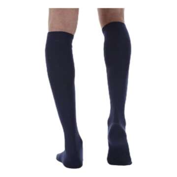 Nike Academy Over-The-Calf Soccer Socks - Midnight Navy/White, Medium
