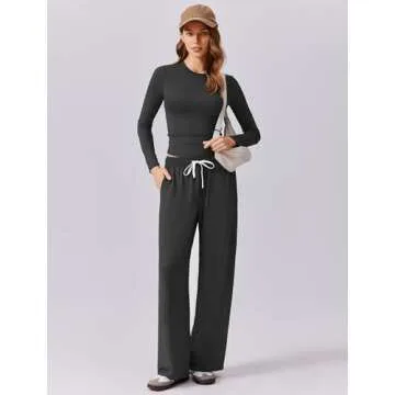 Stylish PINSPARK Women’s Two Piece Lounge Set Lightweight and Comfortable