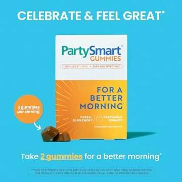 Himalaya PartySmart Gummies - Better Morning After Drinking