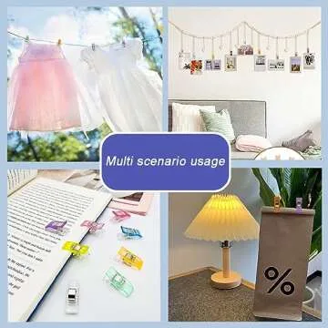 200 Pcs Quilting and Sewing Fabric Clips for Crafts