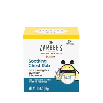 Zarbees Baby Chest Rub with Eucalyptus and Lavender