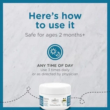 Zarbees Baby Chest Rub with Eucalyptus and Lavender