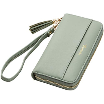 Women's Travelambo Clutch Wallet with Wristlet Strap