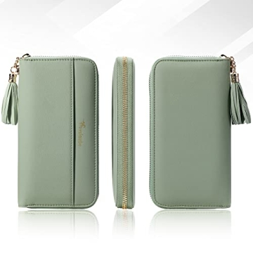 Women's Travelambo Clutch Wallet with Wristlet Strap