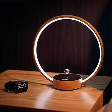HCNT Circlo Levitating Table Lamp with Touch Control