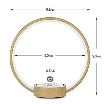 HCNT Circlo Levitating Table Lamp with Touch Control