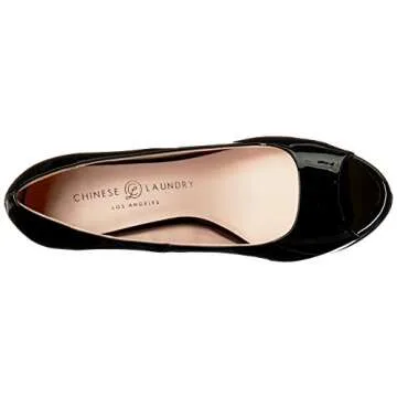 Chinese Laundry Women's Holliston Pump, Black Patent, 8.5 M US