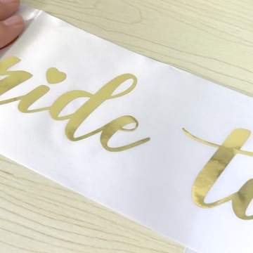 Luwigs Bride to Be Sash for Bridal Celebrations