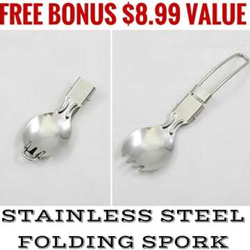 Versatile Camping Cookware Mess Kit for Adventures