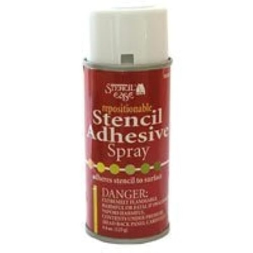 Stencil Ease Adhesive Spray - Repositionable for Seamless Crafting
