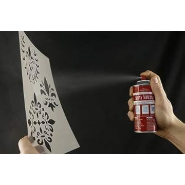 Stencil Ease Adhesive Spray for Effortless Crafting and DIY
