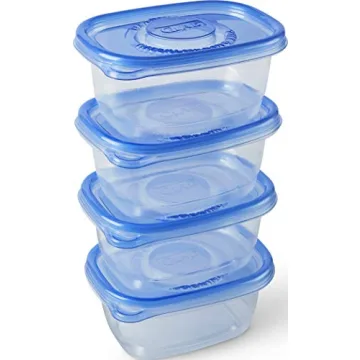 GladWare 24oz Snack Food Storage Containers - 4 Pack