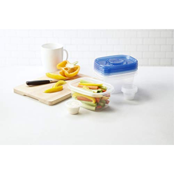 GladWare 24oz Snack Food Storage Containers - 4 Pack
