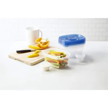 GladWare 24oz Snack Food Storage Containers - 4 Pack