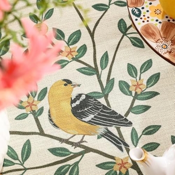 Patdrea Vintage Floral Tablecloth for Dining Events