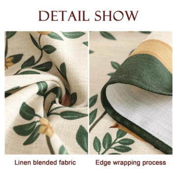 Patdrea Vintage Floral Tablecloth for Dining Events