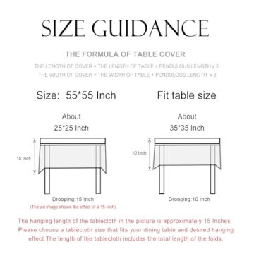 Patdrea Vintage Floral Tablecloth for Dining Events