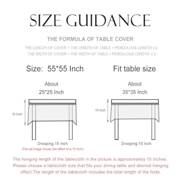 Patdrea Vintage Floral Tablecloth for Dining Events