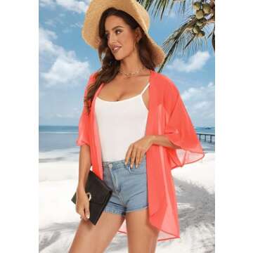 Stylish Summer Plus Size Kimono Cardigans for Women