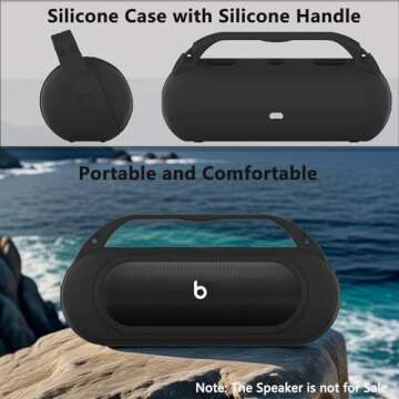 Durable Hard Case and Silicone Cover for Beats Pill