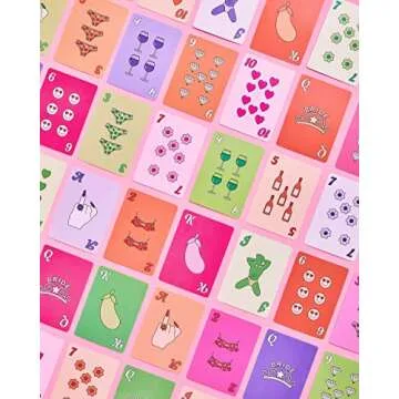 Rainbow Bride Playing Cards for Fun Bachelorette Games