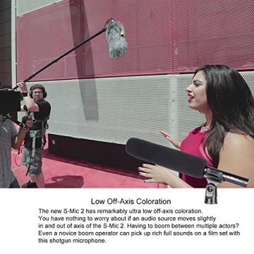 Deity S-Mic 2 Shotgun Microphone for Professional Audio