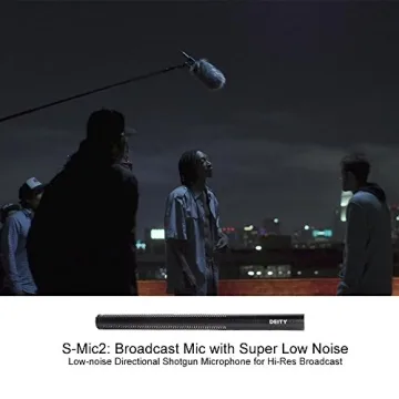Deity S-Mic 2 Shotgun Microphone for Professional Audio