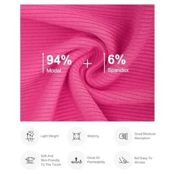 Popilush Shapewear Dress Midi Bodycon - Mock Neck Built in Shapewear Bra 9 in 1 Sleeveless Slip Dress for Women Pink