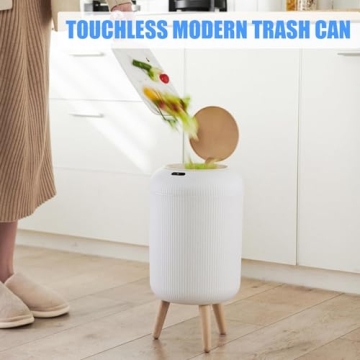 Discover URALFA Motion Sensor Trash Can for Effortless Waste Disposal