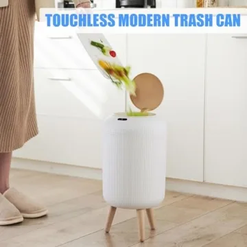 Discover URALFA Motion Sensor Trash Can for Effortless Waste Disposal