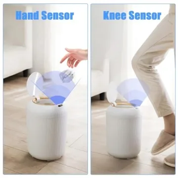 Discover URALFA Motion Sensor Trash Can for Effortless Waste Disposal