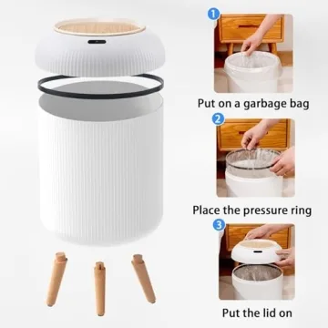 Discover URALFA Motion Sensor Trash Can for Effortless Waste Disposal