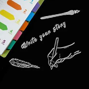 GLOBLELAND Variety of Pens Clear Stamps Transparent Silicone Stamp Seal for Card Making Decoration and DIY Scrapbooking