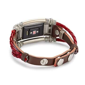 Customizable Handmade Leather Fitbit Charge 2/HR Bands