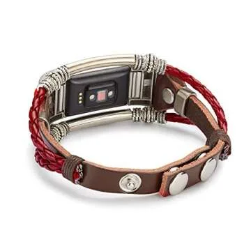 Customizable Handmade Leather Fitbit Charge 2/HR Bands