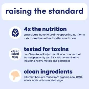 Cerebelly Toddler Snack Bars – Organic Healthy Treats