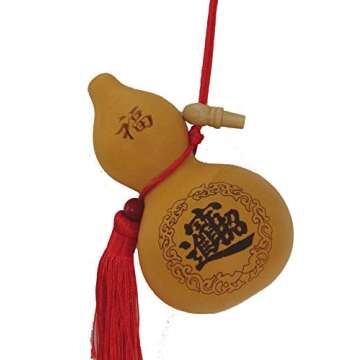 Feng Shui Chinese Wu Lou with Openable Tip for Health