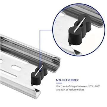 Heavy-Duty 20 Inch Drawer Slides with Silent Operation
