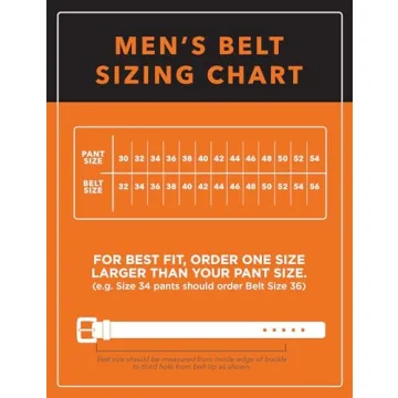 Timberland PRO 40mm Men's Work Leather Belt