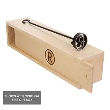 BBQ Fans Classic Monogram Branding Iron for Personalization