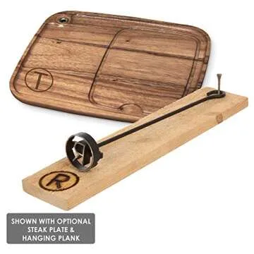 BBQ Fans Classic Monogram Branding Iron for Personalization